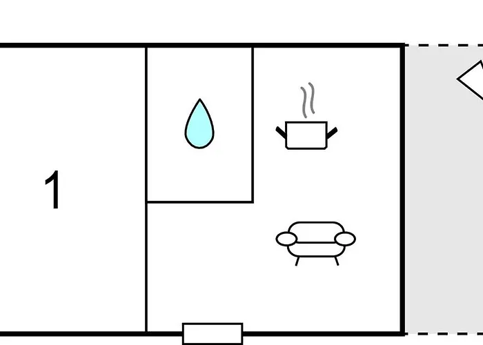 Appartement 1 Bedroom In Bakarac